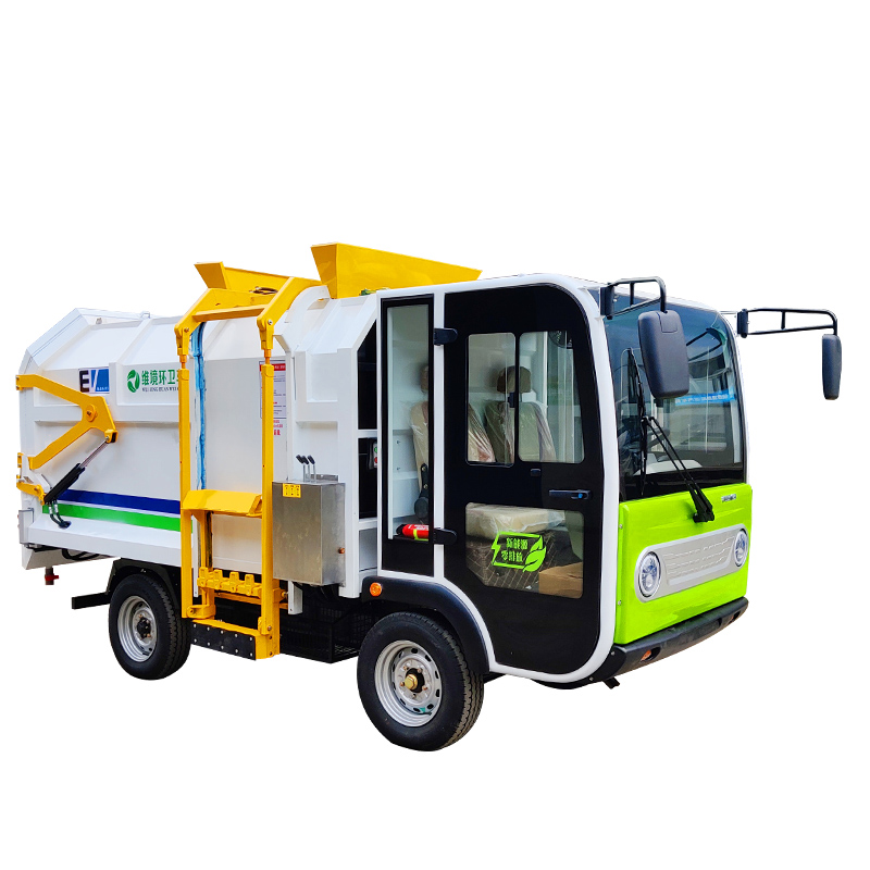 潔仕途JST-Q65四輪壓縮式掛桶垃圾車